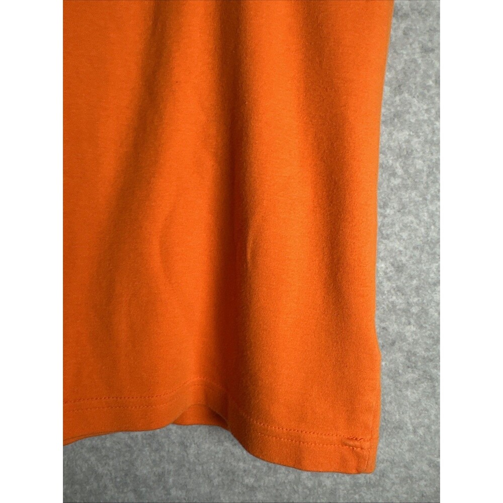 University Of Tennessee UT Vols Sleeveless Shirt Mock Turtle Orange Women's Sz L - Picture 5 of 7